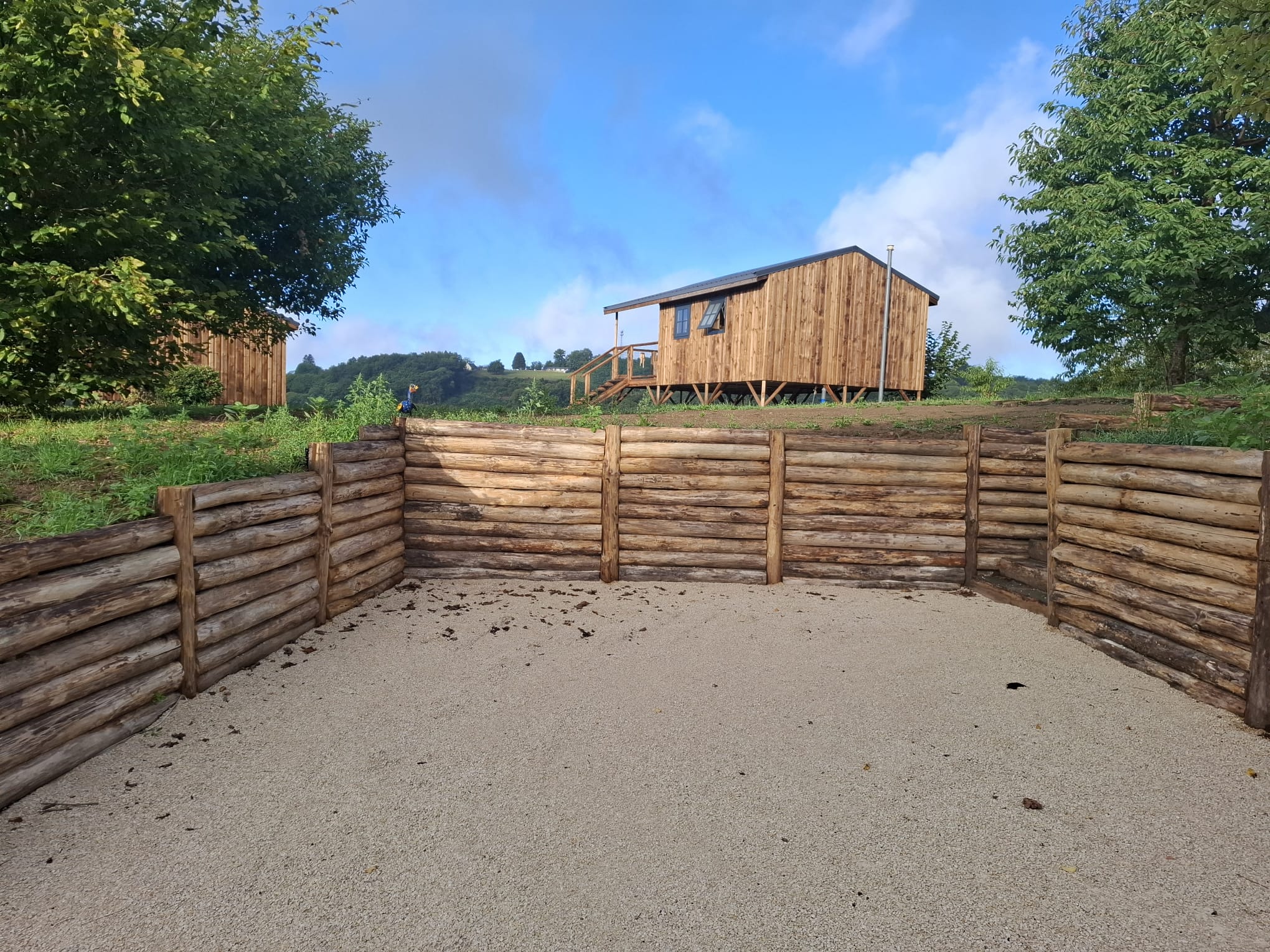 Parking ardoise et miel Sadroc